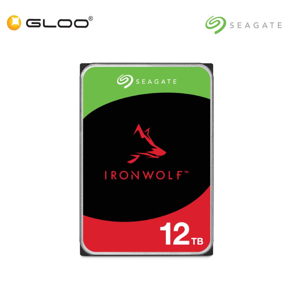 IronWolf NAS 12TB 3.5" 7200RPM SATA Hard Drive (ST12000VN0008)