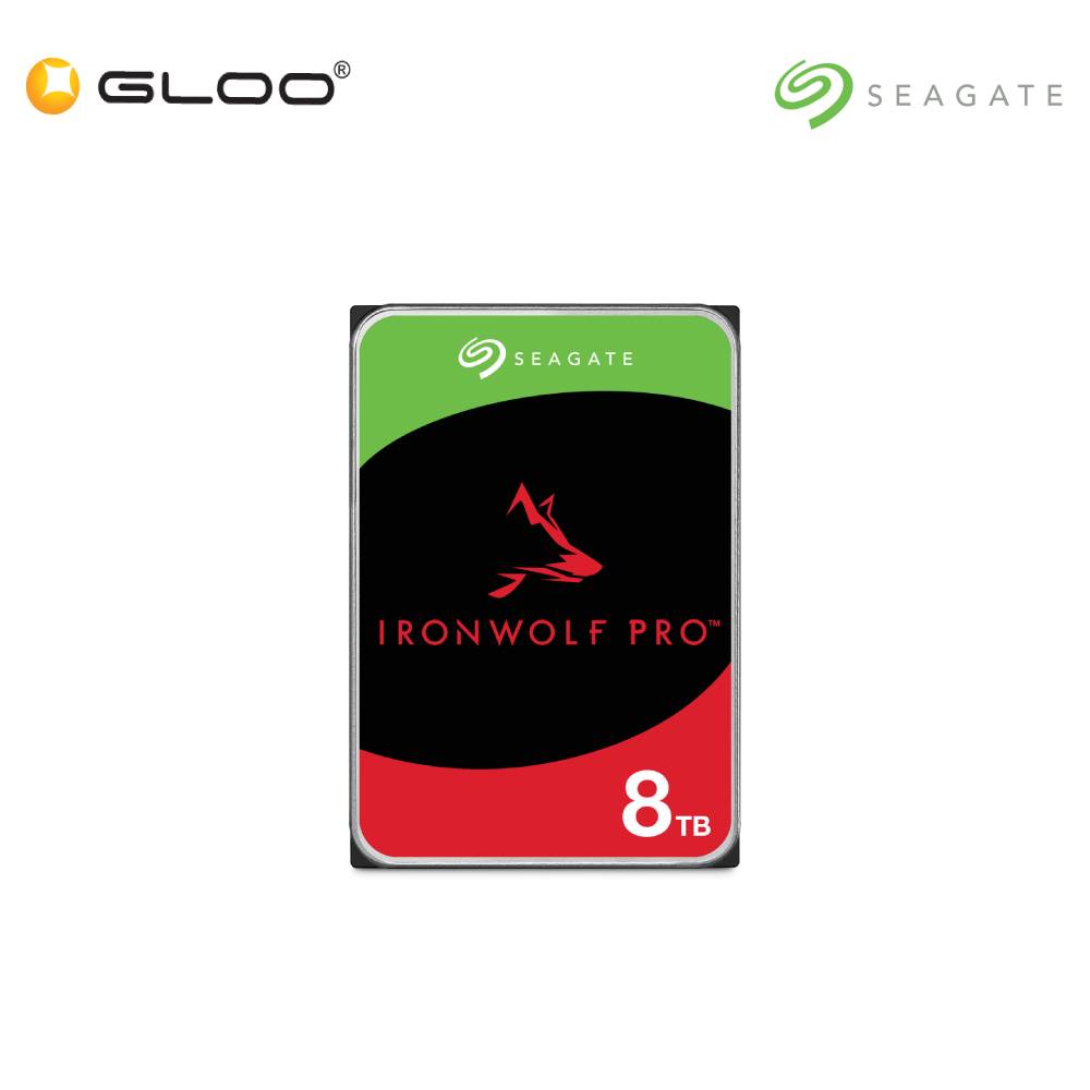 IronWolf Pro NAS 8TB 3.5" 7200RPM SATA Hard Drive (ST8000NT001)