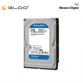 Western Digital Blue 2TB Desktop Hard Disk Drive - 5400 RPM SATA 6Gb/s 256MB Cache 3.5 Inch 