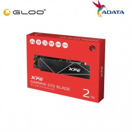 ADATA XPG GAMMIX S70 BLADE PCIe Gen4x4 M.2 2280 SSD - 2TB