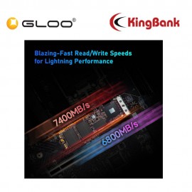 KINGBANK KP270 1TB M.2 2280 PCIe Gen 4x4 NVMe SSD K5.02.FRY201T202