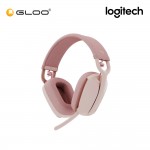 Logitech Zone Vibe 100 Bluetooth Wireless Headset (Pink) 981-001225