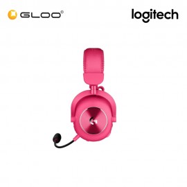 Logitech G Pro X 2 Lightspeed Wireless Gaming Headset - Magenta (981-001276)