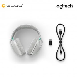 Logitech G321 LIGHTSPEED Wireless Gaming Headset - White