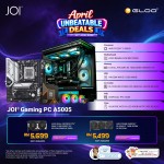 JOI Gaming PC A5005 (AMD RYZEN 5 9600X/16GB RAM/512GB SSD/RX 9060XT/DOS)