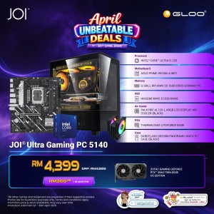 JOI Ultra Gaming PC 5140 (INTEL CORE ULTRA 5-225/16GB RAM/512GB SSD/RTX 5060/DOS)