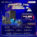 JOI Gaming PC 5140 (Intel core I5-14400F/8GB RAM/256GB SSD/RTX5060TI/W11P)