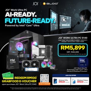 JOI WORK ULTRA PC 5140 (Intel® Core™ Ultra 5-245K/5-245KF/16GB RAM/1TB SSD/RTX 5060 TI/DOS)