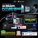JOI WORK ULTRA PC 7170 (Intel® Core™ Ultra 7-265K/7-265KF/32GB RAM/1TB SSD/RTX 5070/DOS)
