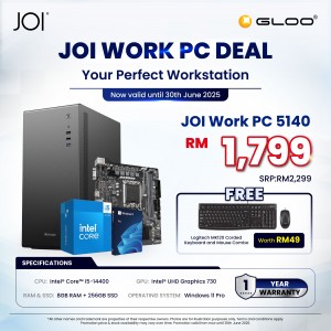 JOI Work PC 5140 (Intel® Core™ i5-14400/8GB RAM/256GB SSD/W11P)