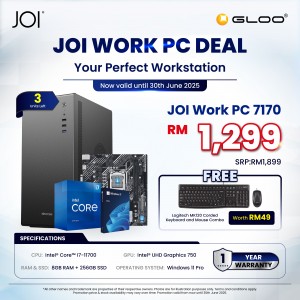 JOI Work PC 7170 (Intel® Core™ i7-11700/8GB RAM/256GB SSD/W11P)