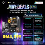 JOI Gaming PC A5005 (AMD Ryzen 5 7500F-16GB RAM-1TB SSD-RTX4060-DOS)