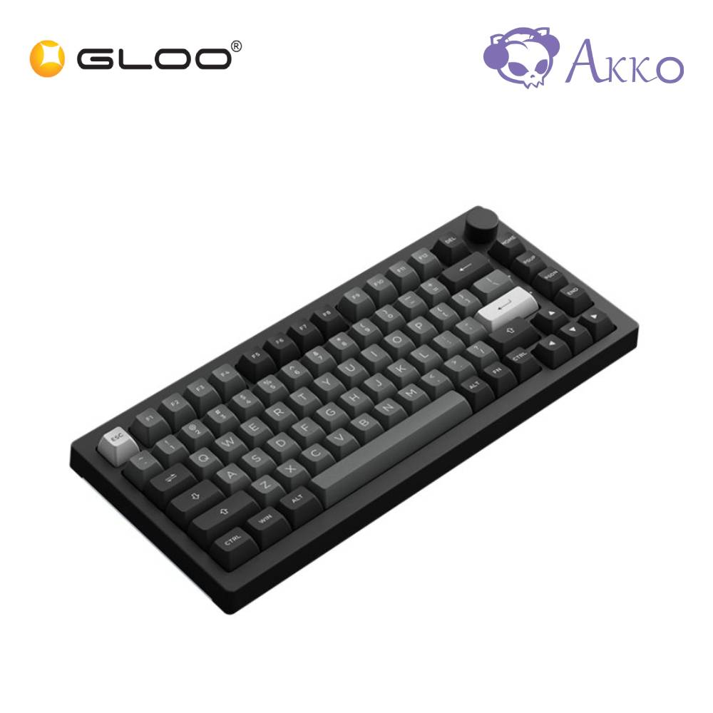 Akko5075BPlusBlackSilverCastleFullyAssembledMultiModeWireless