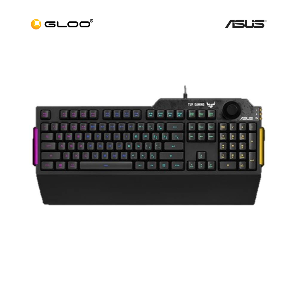 ASUS RA04 TUF GAMING K1 RGB GAMING KEYBOARD (90MP01X0-BKUA00)