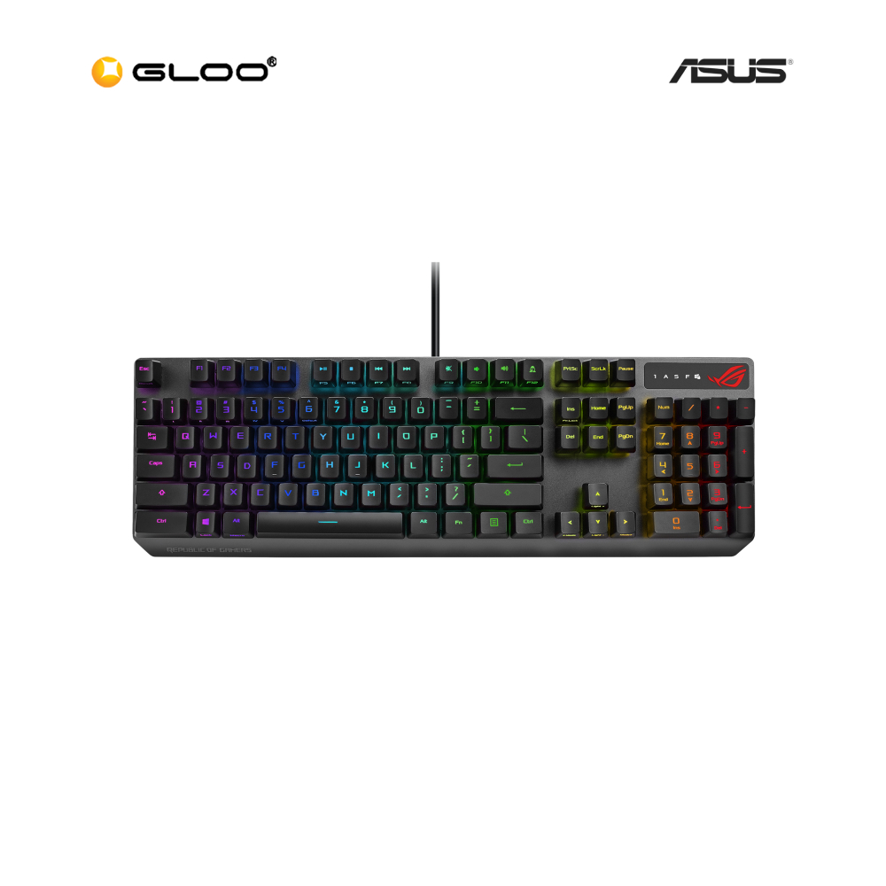 ASUS XA05 ROG STRIX SCOPE RX/RD/US GAMING KEYBOARD (90MP0240-BKUA00)