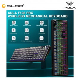 AULA F108 PRO Multi Mode Mechanical Keyboard with Reaper Switch (F108PRO-Comic)
