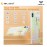 AULA F108 PRO Yellow White Coffee Multi Mode Mechanical Keyboard with Strawberry Mint Switch