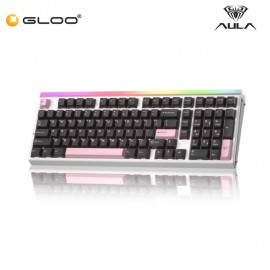 AULA HERO99 Black Pink Magnetic Keyboard with Wing Chun Magnetic Switch