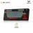 AULA F75MAX Multi Mode Mechanical Keyboard with Reaper Switch(F75MAX-Black+Grey+Red)