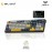 AULA F108 PRO Multi Mode Mechanical Keyboard with Reaper Switch (F108PRO-Grey+Yellow)