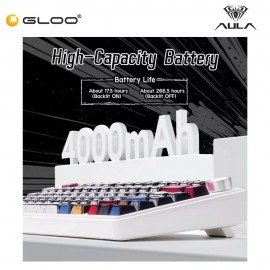 AULA F75 Multi Mode Mechanical Gaming Keyboard with Reaper Switch (F75 COMIC)
