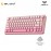 AULA F75 Multi Mode Mechanical Keyboard with Dream Sakura Switch (F75-Gradient Pink)