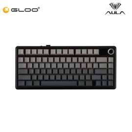 AULA F75MAX Multi Mode Mechanical Keyboard with Reaper Switch (F75MAX-Gradient Grey)