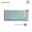 AULA AU75 Multi Mode Mechanical Keyboard with Star Vector Switch (AU75-Sea Salt Blue)