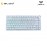 AULA F75 Multi Mode Mechanical Keyboard with Star Vector Switch (F75-White Contour)
