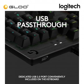 Logitech G512 LIGHTSYNC RGB Mechnical Gaming Keyboard - GX Brown Tactile (920-009354)