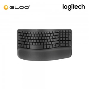 Logitech Wave Keys Wireless Ergonomic Keyboard - Graphite 920-012281