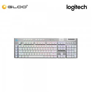 Logitech G915 X LIGHTSPEED Wireless Low-Profile Gaming Keyboard - Tactile | White