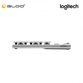 Logitech G915 X LIGHTSPEED Wireless Low-Profile Gaming Keyboard - Tactile | White