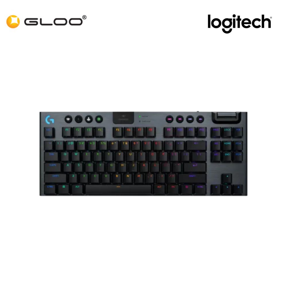 Logitech G915 X LIGHTSPEED TKL Wireless Low-Profile Gaming Keyboard - Tactile | Black