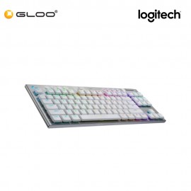 Logitech G915 X LIGHTSPEED TKL Wireless Low-Profile Gaming Keyboard - Tactile | White
