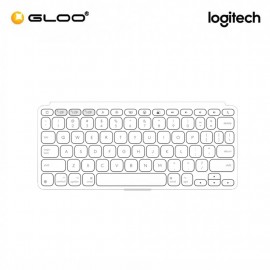 Logitech Keys-To-Go 2 Portable Wireless Keyboard Universal Layout - Pale Grey (920-012962)
