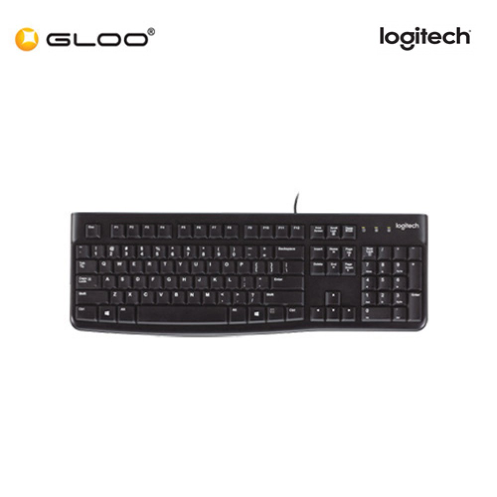 Logitech K120 USB Keyboard - Black