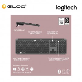 Logitech Signature Slim Combo MK950 - Off-White (920-012476)