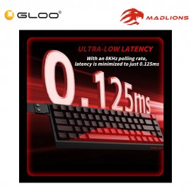 Madlions MAD60 HE RGB Flagship Magnetic Keyboard - Magnetic Amber Pro (6977700930378)
