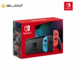 Nintendo Switch - OLED Model with Neon Red & Neon Blue Joy-Con