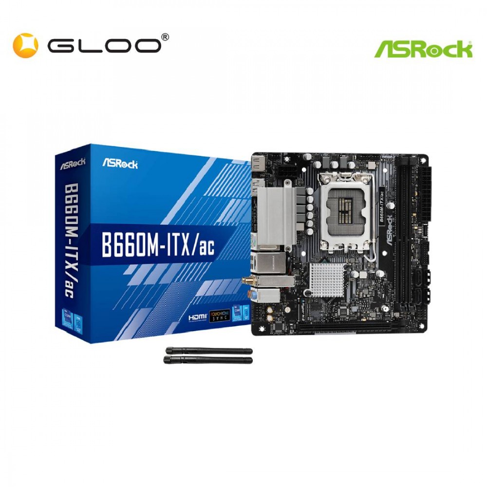 Asrock B660M ITX/AC Motherboard