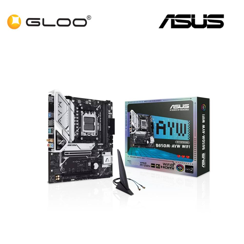 Asus B650M-AYW WIFI DDR5 Motherboard 90MB1KI0-M0UAY0