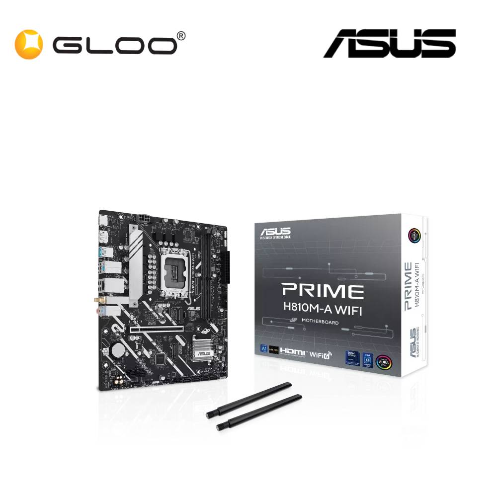 Asus Prime H810M-A Wifi Motherboard 90MB1KJ0-M0UAY0