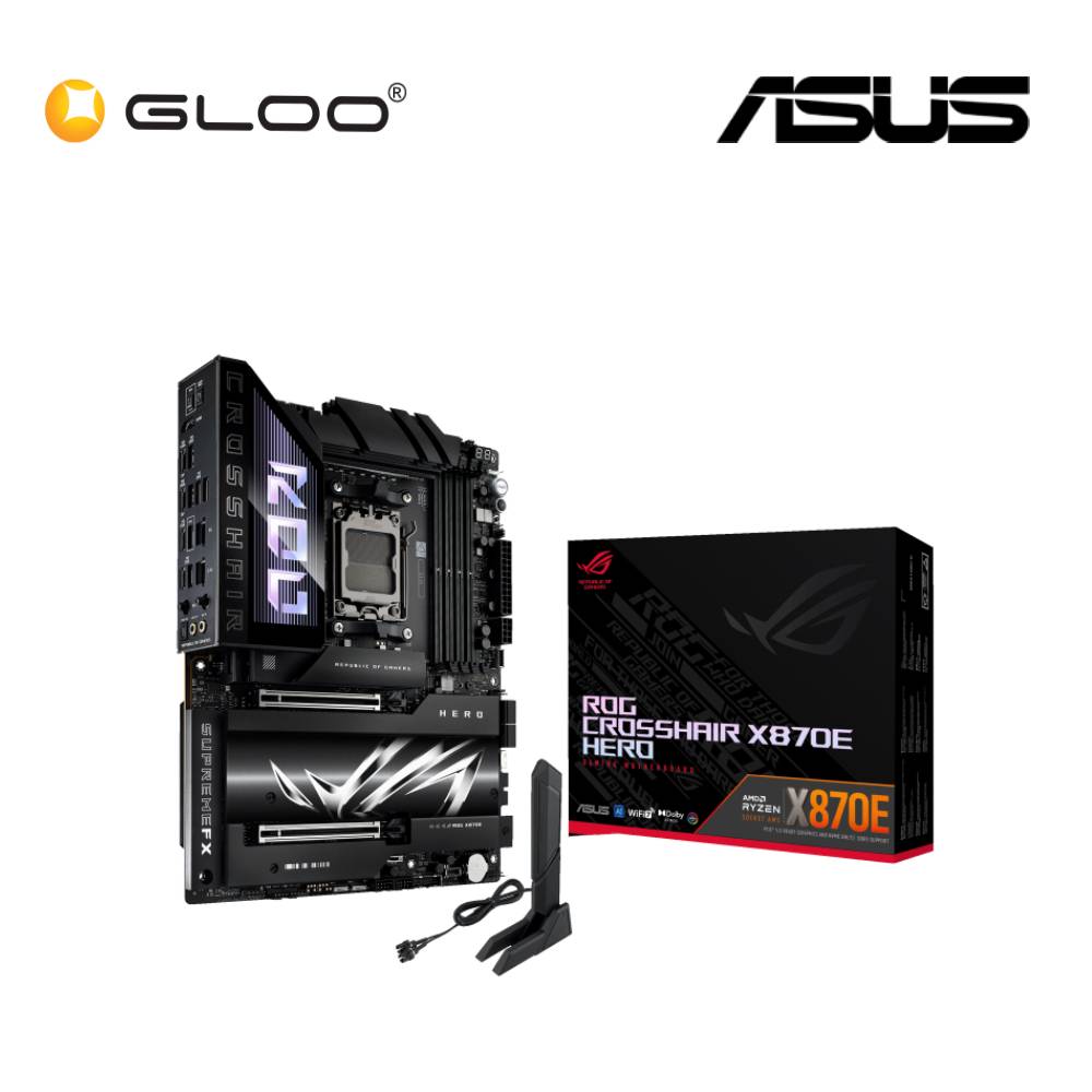 Asus ROG CROSSHAIR X870E HERO DDR5 Motherboard 90MB1IE0-M0UAY0