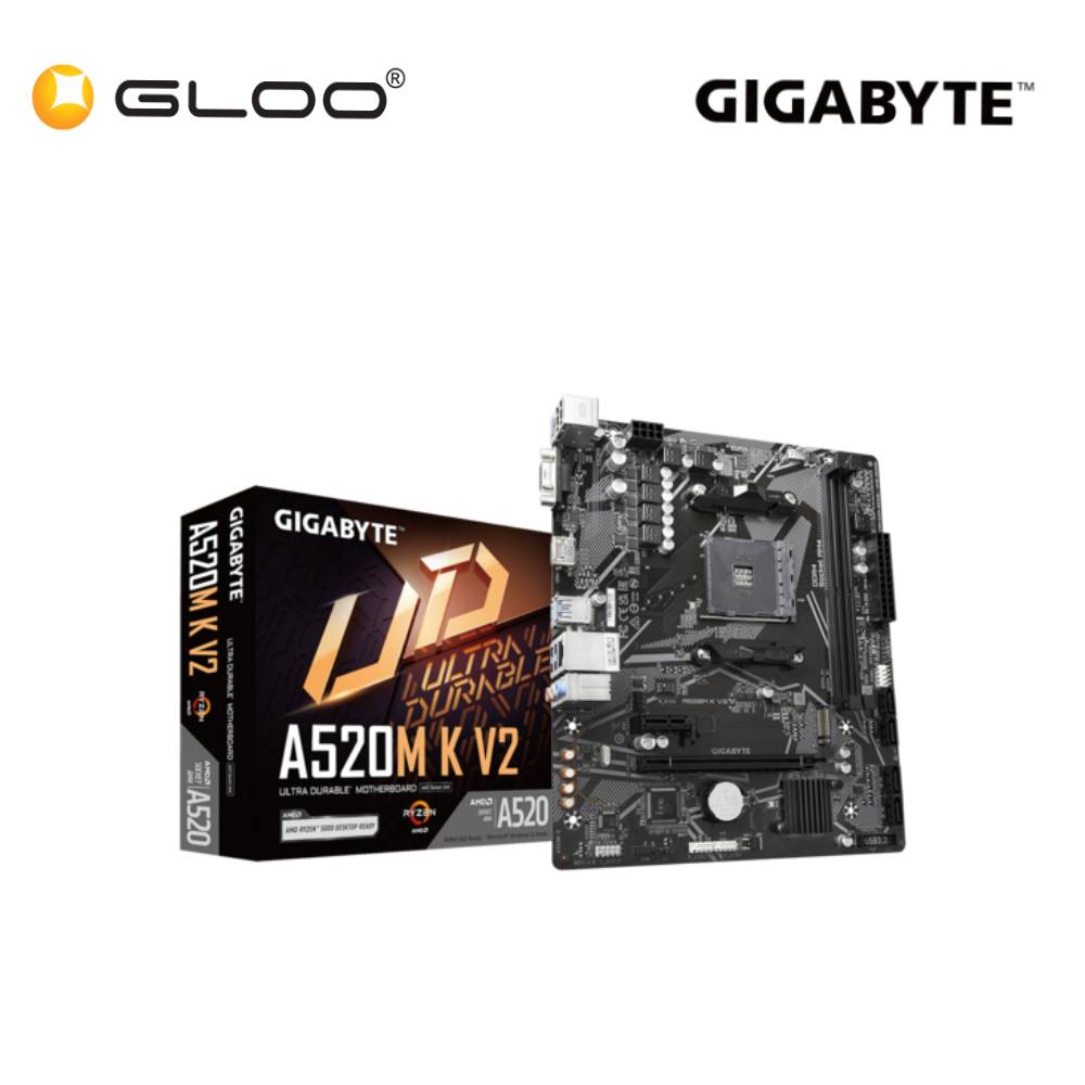 Gigabyte A520M K V2 Motherboard 9MA52MK2-00
