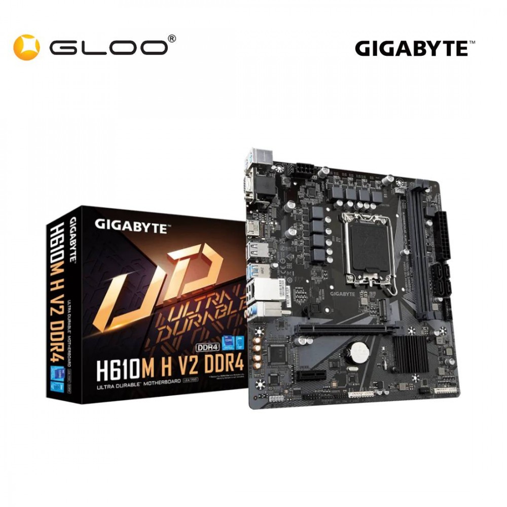 Gigabyte H610M H V2 DDR4 Motherboard