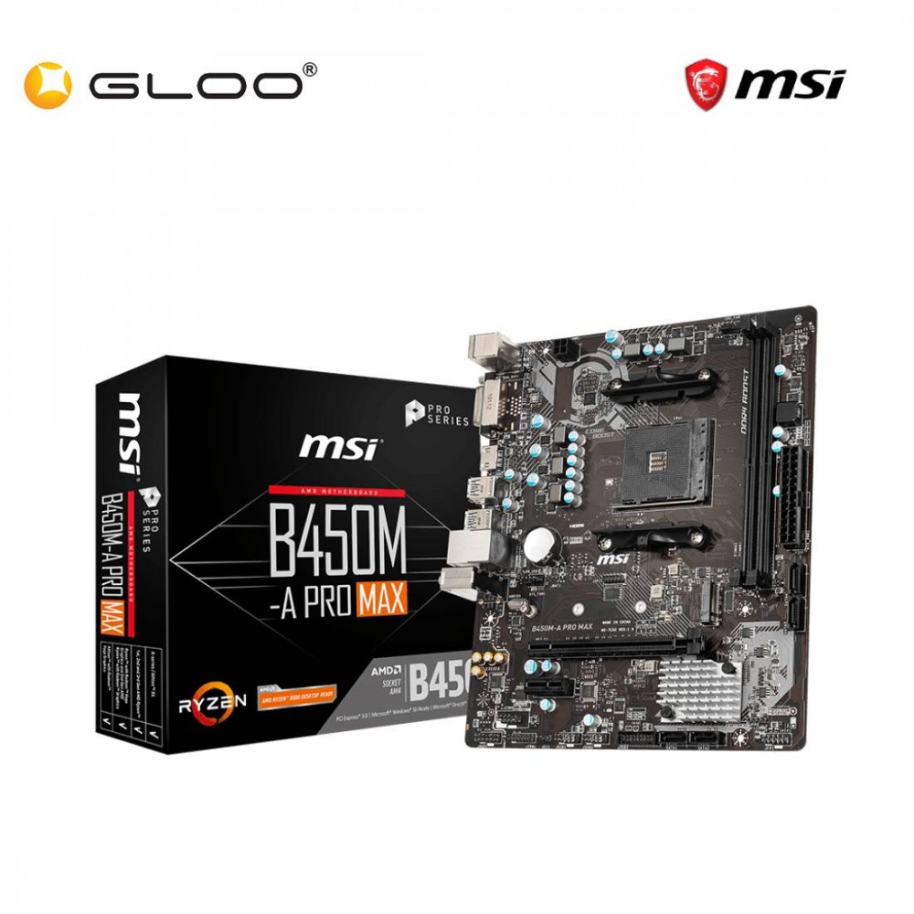 MSI B450M A Pro Max Motherboard