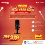 HyperX SoloCast - USB Microphone-Black HMIS1X-XX-BK/G-4P5P8AA