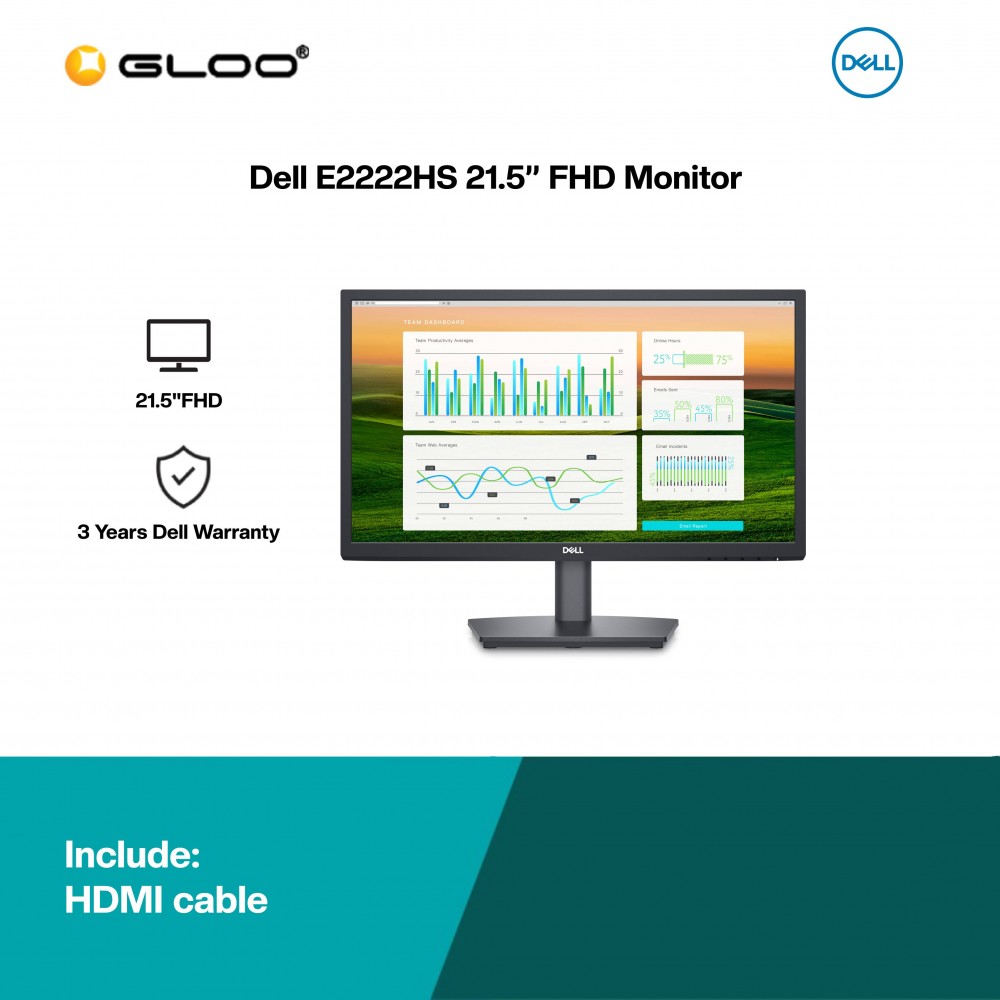 [Pre-order] Dell E2222HS 21.5” FHD Monitor [ETA: 3-5 working days]