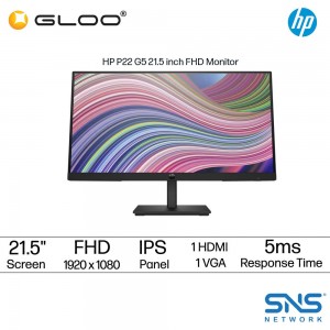 HP P22 G5 21.5'' FHD Monitor (64X86AA)